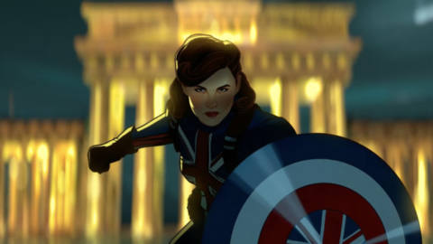 peggy carter as a super soldier