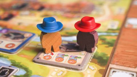 The meeples in GWT wear 10-gallon hats.