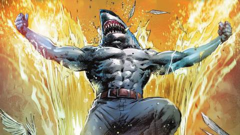 King Shark’s new miniseries makes him the Jesus of sharks