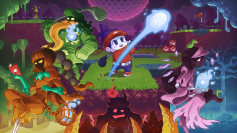 Roguelike Golf Adventure Cursed To Golf Coming To Switch And PC In 2022