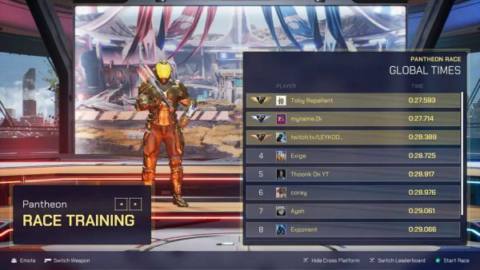 Splitgate Pantheon Race: How to play the Pantheon Race