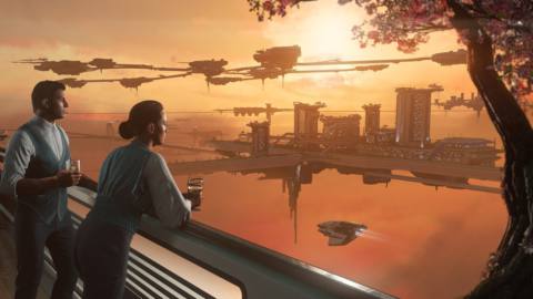 Star Citizen now has a city in the clouds