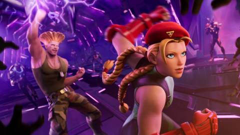 Street Fighter’s Cammy and Guile join Fortnite
