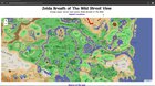 Zelda fan created a Google Maps-esque website for Breath of the Wild