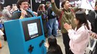 Gamer made a GIANT working Game Boy Color costume for a convention