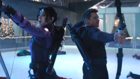 Hawkeye trailer finds Clint Barton and Kate Bishop on the run
