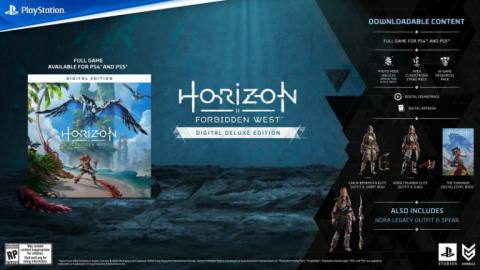 Horizon Forbidden West Different Editions Revealed No Free PS5 Upgrade With Standard Copy 