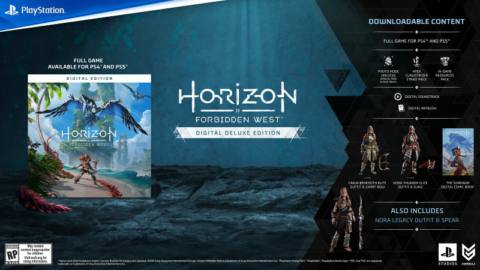 Horizon Forbidden West Different Editions Revealed, No Free PS5 Upgrade With Standard Copy
