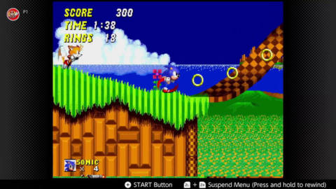 Sonic the Hedgehog 2 on Nintendo Switch