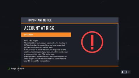 EA issues seven-day bans to over 30K FIFA 22 players who exploited an Ultimate Team “no loss glitch”