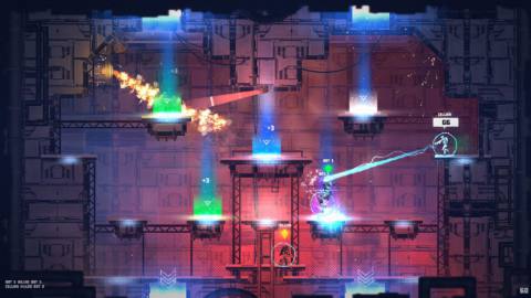How the 2D Arena Shooter AlphaLink Went From Local to Online During a Pandemic