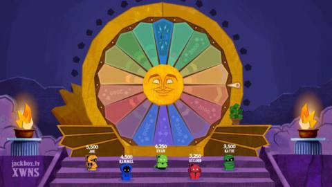 Jackbox Party Pack 8 - The colorful Wheel of Enormous Proportions is ready for a spin