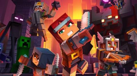 Minecraft Dungeons is getting a new seasonal model and battle pass