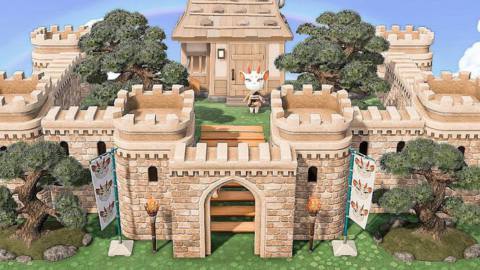 Animal Crossing fans are making incredible fortresses with new castle items