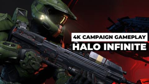 First Look At Halo Infinite’s Campaign, New Weapon, and More (4K)