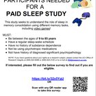 Participants ages 9-13 needed for a paid sleep study over Zoom using Minecraft