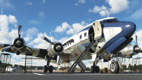 Microsoft Flight Simulator - PMDG Douglas DC-6