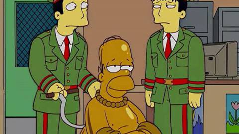 Homer Simpson in Goo Goo Gai Pan