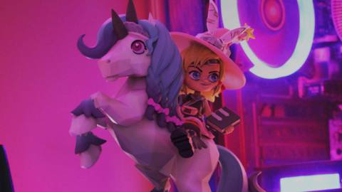 Tiny Tina Rides Into Your Figurine Collection Upon The Glorious Butt Stallion