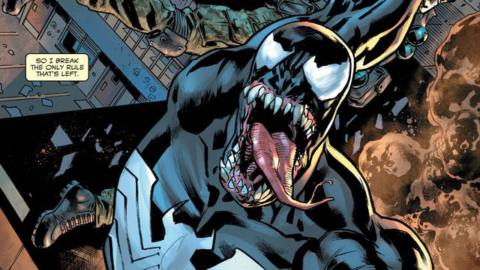 Venom #1’s god-tier symbiote faces one too many cosmic possibilities