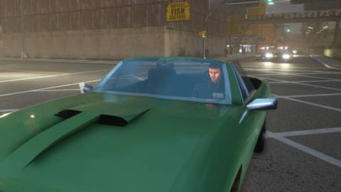 A screenshot of Grand Theft Auto 3 from the Definitive Edition re-release