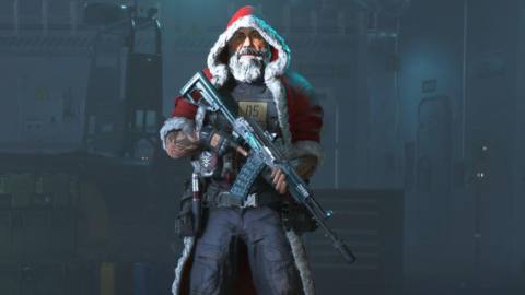 A Father Christmas skin for Boris in Battlefield 2042