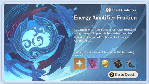 Genshin Impact’s Energy Amplifier Fruition event is nearly here