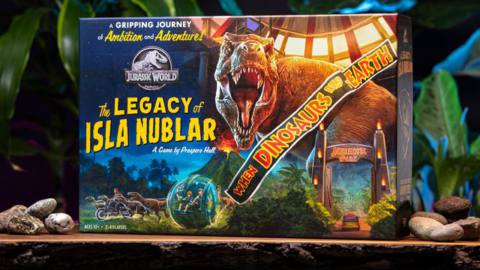 New Jurassic World board game is the perfect match for a legacy-style campaign