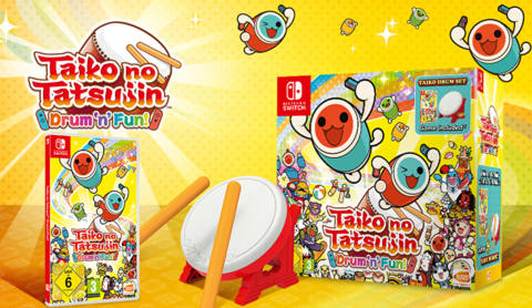 Save £10 on the collector’s edition of Taiko No Tatsujin for Nintendo Switch