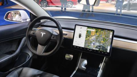 Tesla’s in-dash video games get the attention of US safety inspectors
