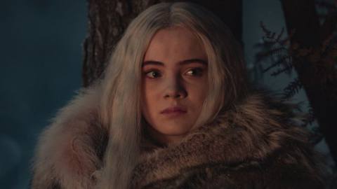 Ciri in a still from season 2 of The Witcher