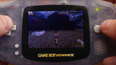 Here’s Tomb Raider running on a Game Boy Advance