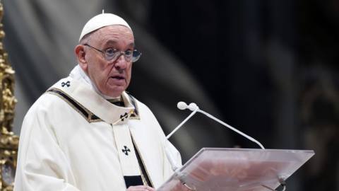 Pope Francis Celebrates Epiphany At Vatican
