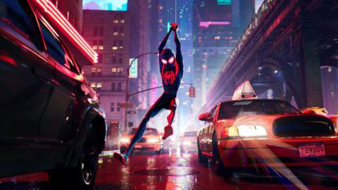miles morales in spider-man into the spider-verse