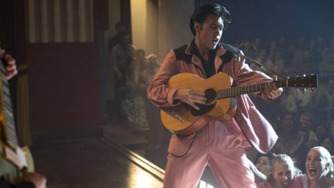 Austin Butler as Elvis Presley in Baz Luhrman’s Elvis (2022)