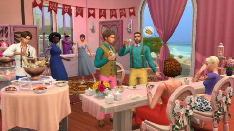 Here’s a first official look at The Sims 4’s imminent wedding-themed expansion