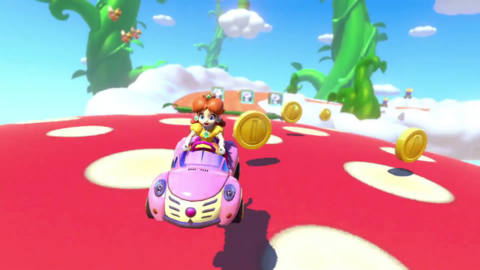 Daisy in Mario Kart 8 Booster Course Pack