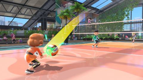 Nintendo Switch Sports will feature volleyball, bowling, badminton, and more when it releases in April