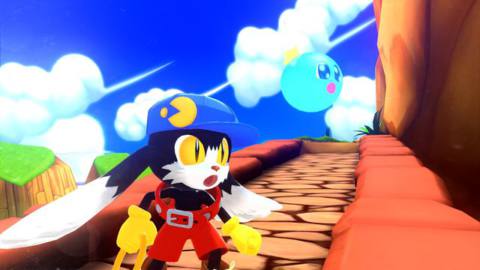 Klonoa stares with mouth agape
