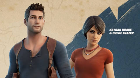 Uncharted’s Nathan Drake and Chloe Frazer are dropping in Fortnite next week