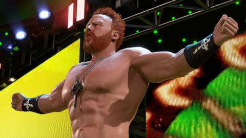 WWE’s Sheamus making his ring introduction in WWE 2K22