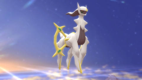 Arceus in Pokémon Brilliant Diamond/Shining Pearl 