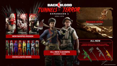 Back 4 Blood’s Tunnels Of Terror Expansion Arrives April 12