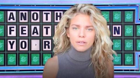 Wheel of Fortune puzzle with AnnaLynne McCord