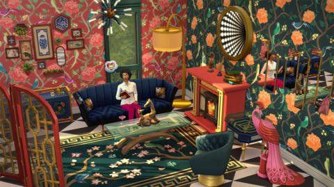 The Sims 4’s next bite-sized Kit DLC is an ode to decorating maximalism