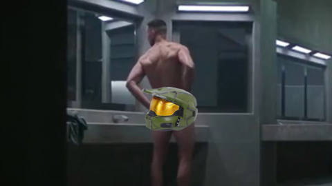 After revealing Master Chief’s face, the Halo TV series has now shown his nude bum