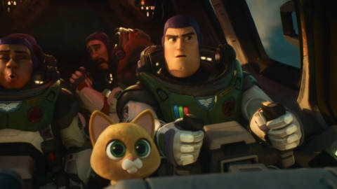 Buzz Lightyear travels to the future in his movie’s latest trailer