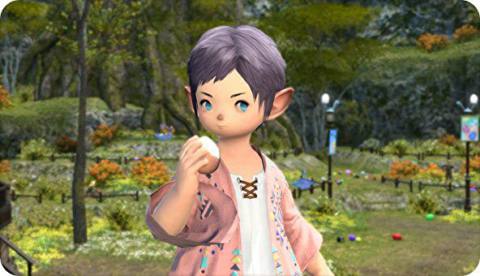 Final Fantasy 14 players are debating the best way to eat an egg