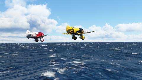 Microsoft Flight Simulator - Gee Bee Screenshot