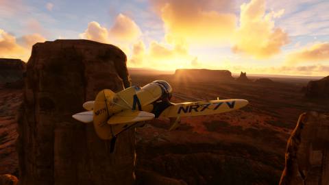 Microsoft Flight Simulator - Gee Bee Screenshot